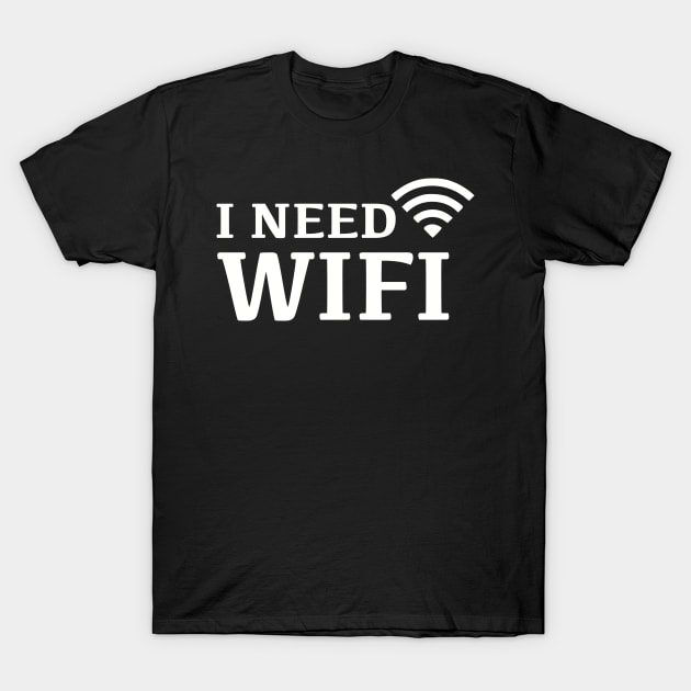 Wifi internet T-Shirt by Designzz